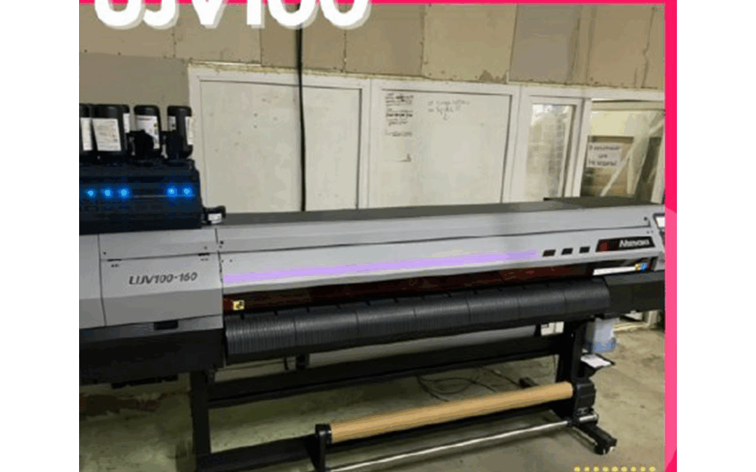 Запуск Mimaki UJV100